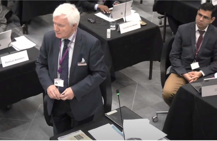 Cllr Gerald McGregor (Leader of the Conservative Group) [Right] and Cllr Kuldeep Tak (Conservative Deputy Leader and Feltham North Councillor) [Left].